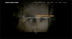 Desktop Screenshot of marcocesaticassin.it